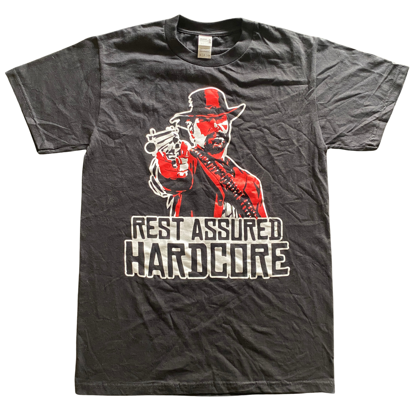 Rest Assured Hardcore Red Dead Rip T-Shirt