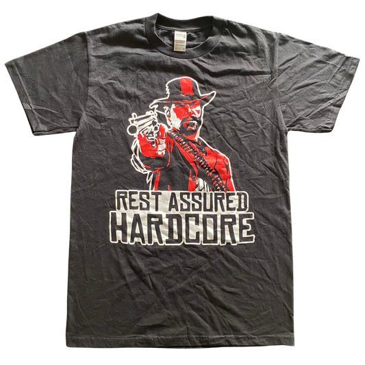 Rest Assured Hardcore Red Dead Rip T-Shirt